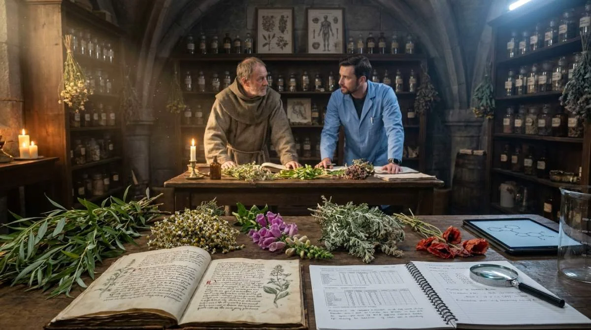 Geneeskrachtige planten en oude manuscripten
