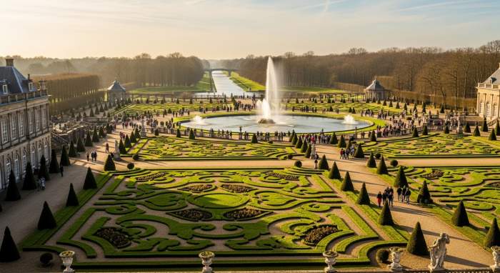 Grote parterre van Het Loo