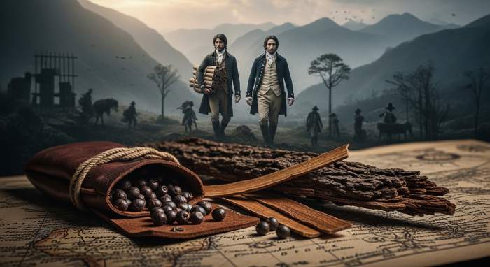 Charles Ledger en Manuel Mamani smokkelen kininezaden uit de Boliviaanse Andes