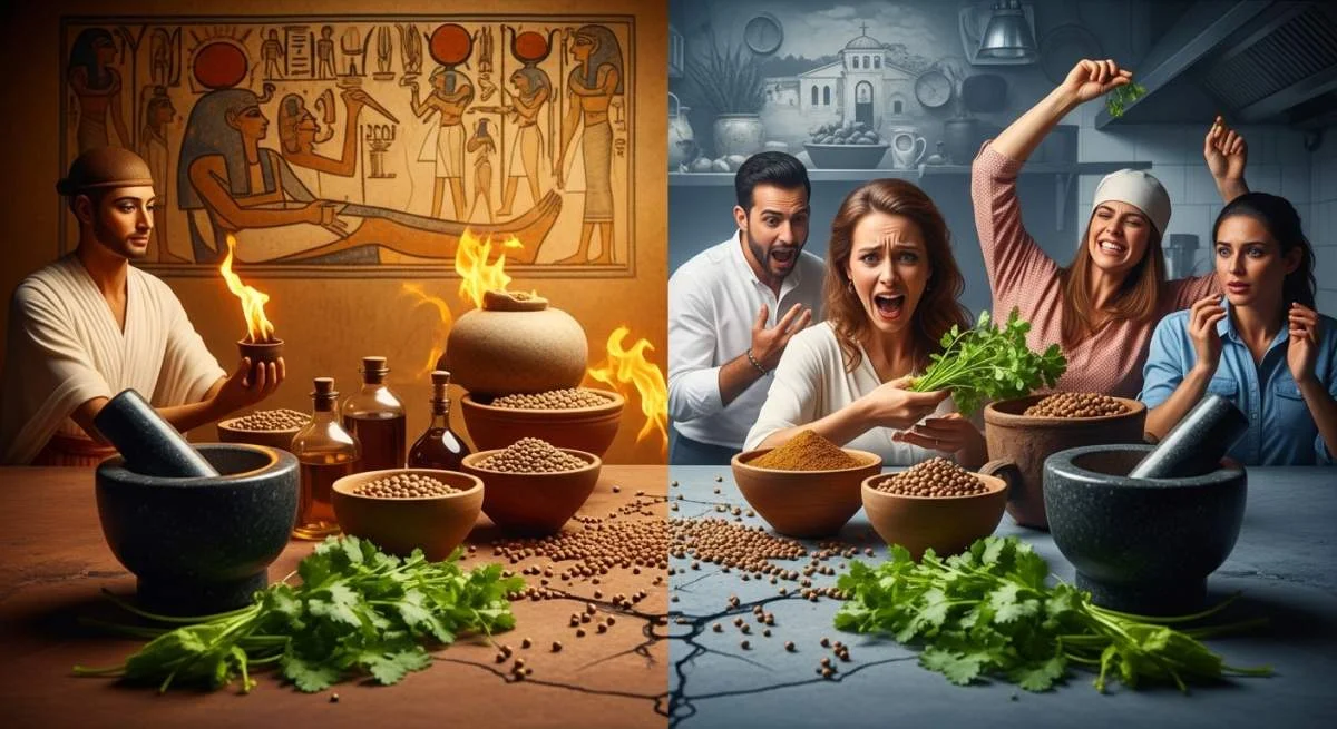 Koriander: van Egyptische graftombe tot Europese tweespalt