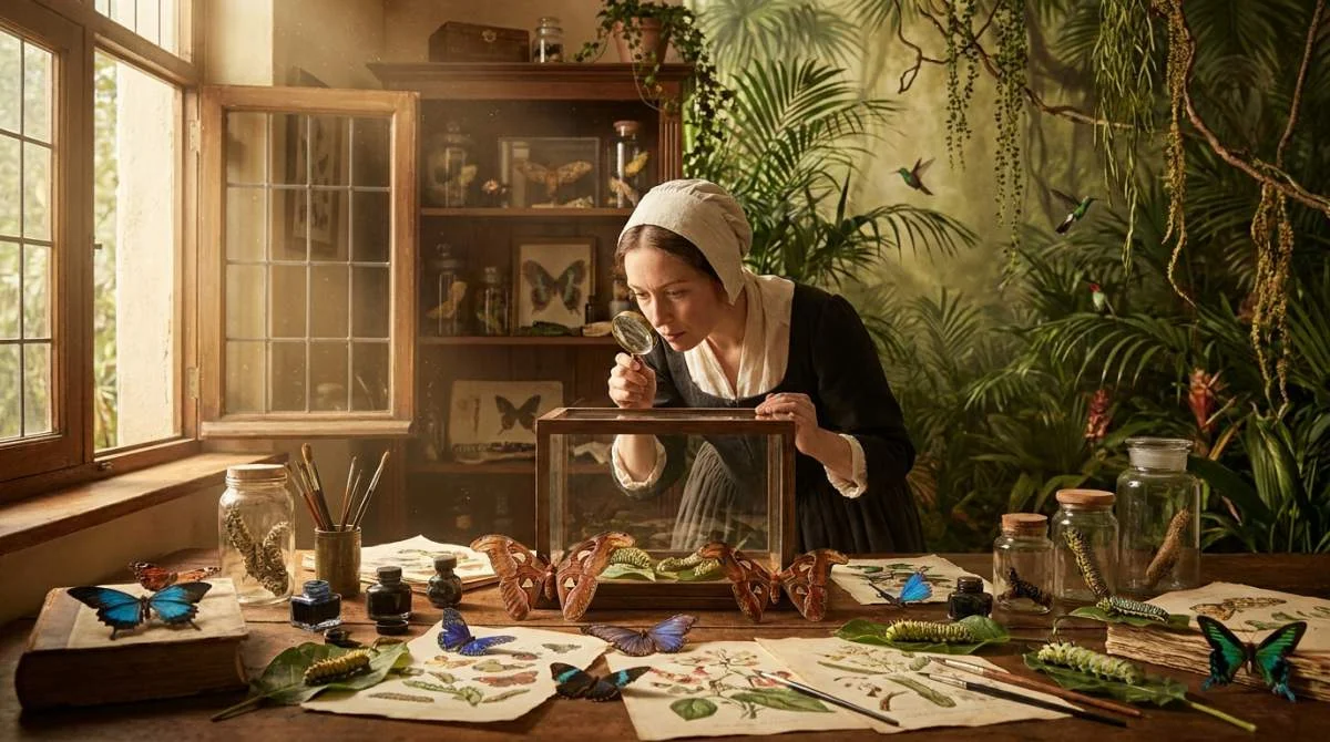 Merian: de vrouw die insecten redde van het onzichtbare
