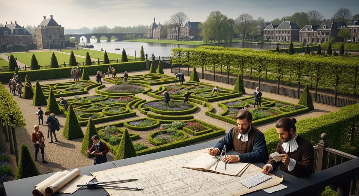 Nederlandse renaissance-tuinen: geometrie als filosofie