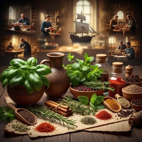 Oude planten en wereldkaarten die laten zien hoe de natuur de geschiedenis veranderde.
