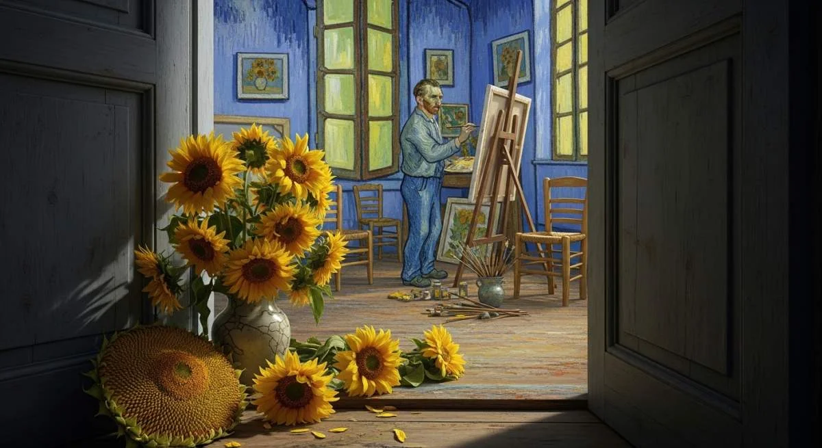 De zonnebloem van Van Gogh: van melancholie tot universeel icoon