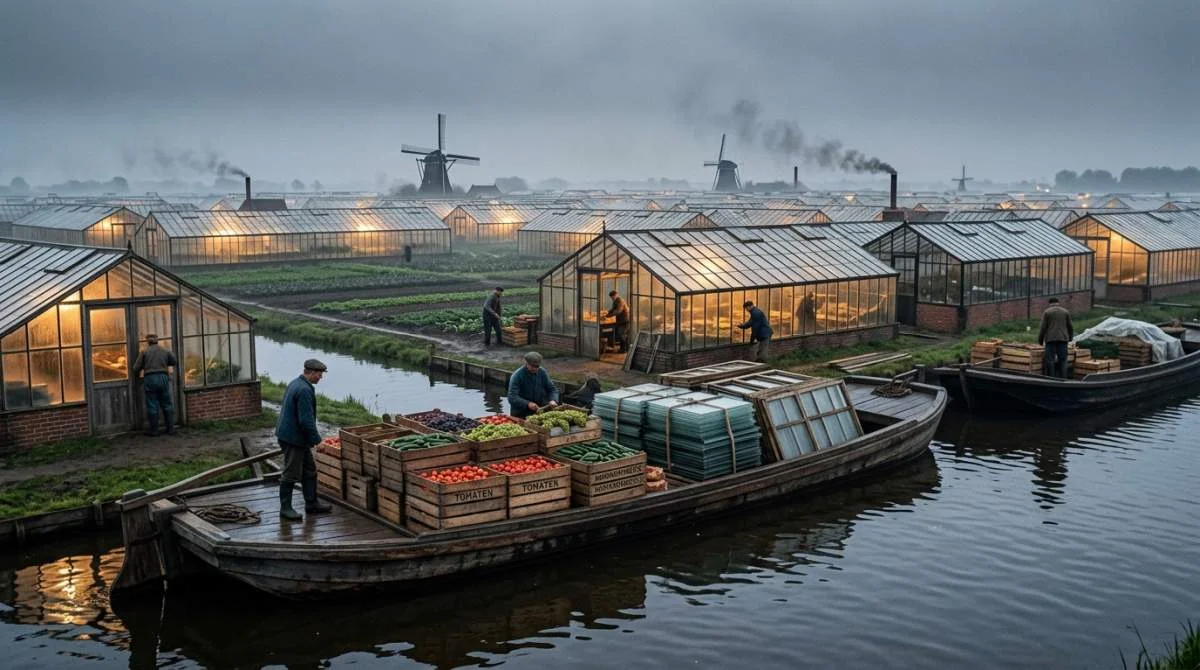 Westland: hoe drijvende tuinen de wereld voedden